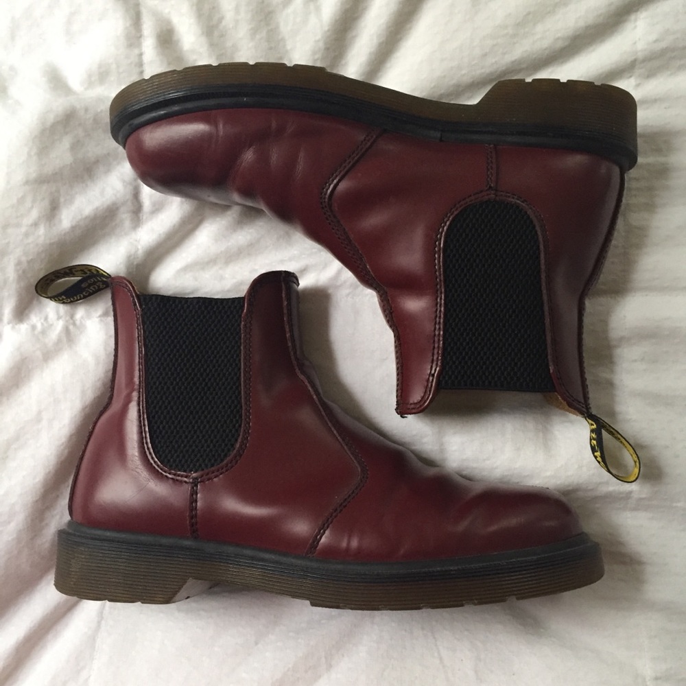 Doc Martens Red Chelsea boot